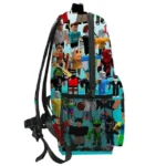 Roblox Kids Backpack Blue with Characters - Image 3