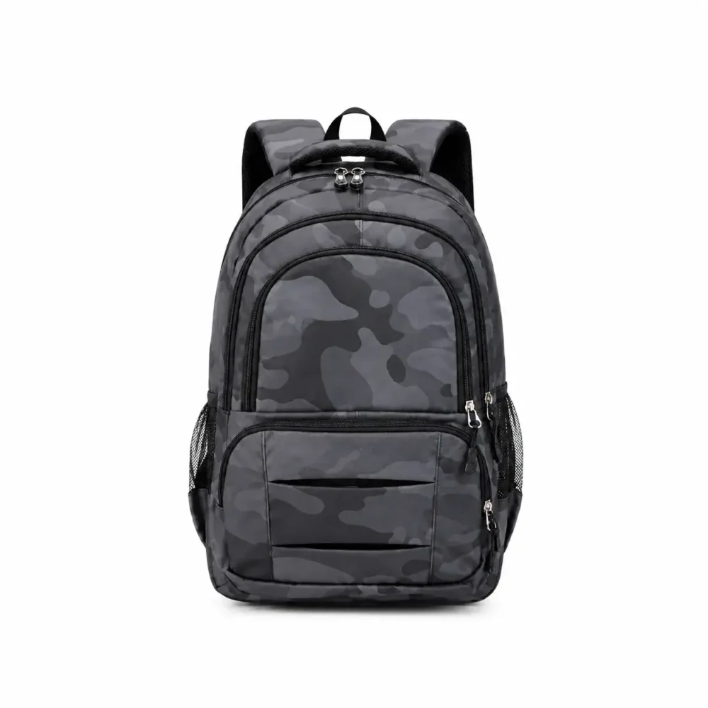 Tactical Gray Camouflage School Backpack