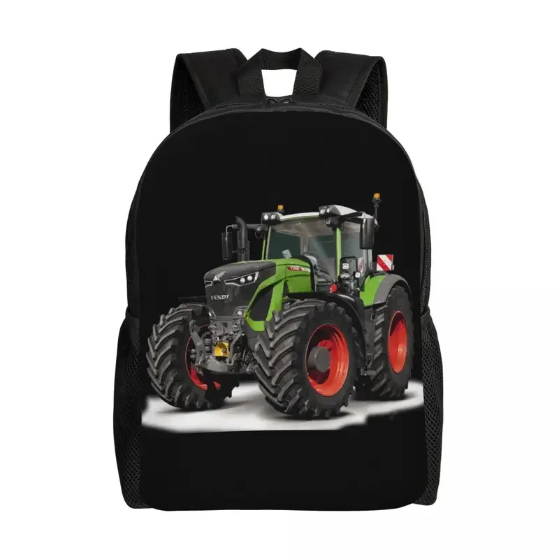 S7f9e0095ffc041ab8efabb50641cfd6b9-1 Green Tractor Backpack Children's School Bag - Image 1