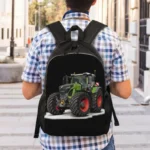 Green Tractor Backpack Children's School Bag - Image 4
