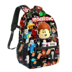 Roblox Backpack Black with Characters