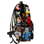 Roblox Backpack Black with Characters - Image 4