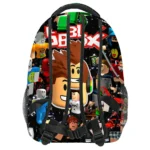 Roblox Backpack Black with Characters - Image 3